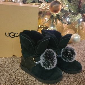 UGG Isley Boots Black Girls 5 / Women's 6.5 Uggs